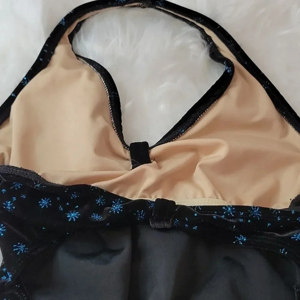 MOTIONWEAR Blue and‎ Black Srarburst Girl's Costume